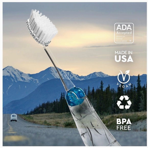 🟢 {3/$15} Radius Tour Travel Brush Toothbrush - Picture 12 of 16